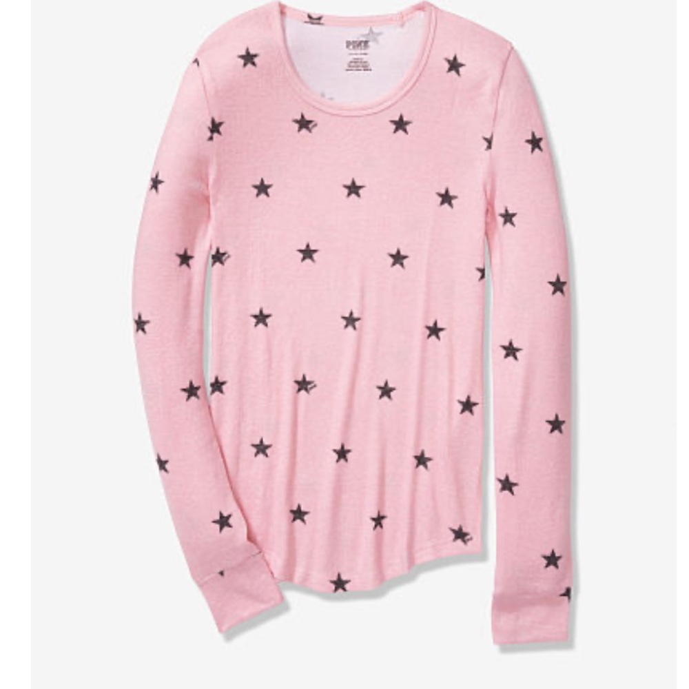NWT VS PINK COZY LONG SLEEVE SIZE L